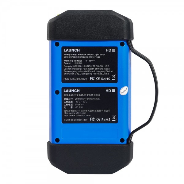 Launch X431 HD3 Ultimate Heavy Duty Truck Diagnostic Adapter for X431 V+, X431 PAD3, X431 Pro3