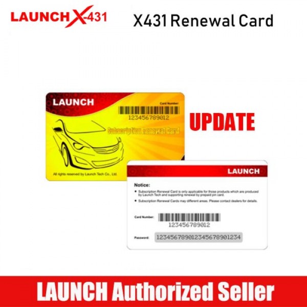 Two Years Online Software Update Service for Launch X431 V/ X431 V+