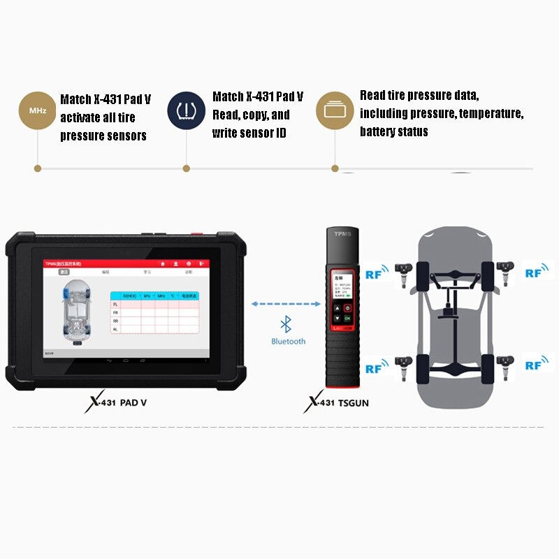 Launch-X-431-TSGUN-TPMS-Tire-Pressure-Detector-Handheld-Terminator-X431-TSGUN-Sensor-Activator-Programming-Tool-AD184